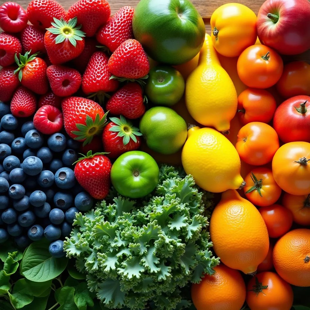 Fructe și legume colorate